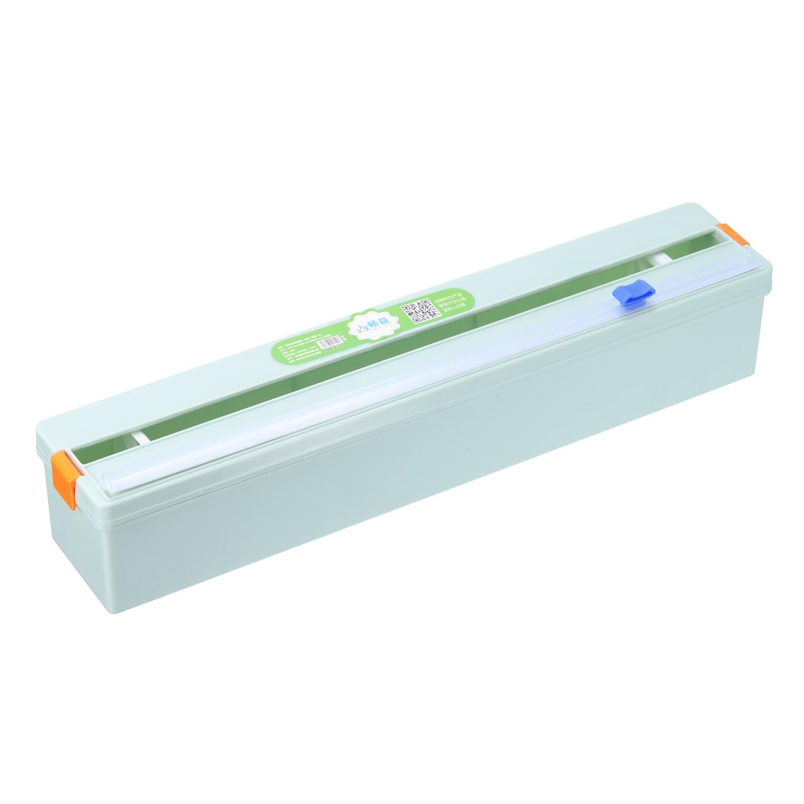 

uxcell Plastic Wrap Dispenser with Slide Foil Wrap Dispenser and Aluminum Foil Wrap Green Cutter, Organizer, Organizer, зелений