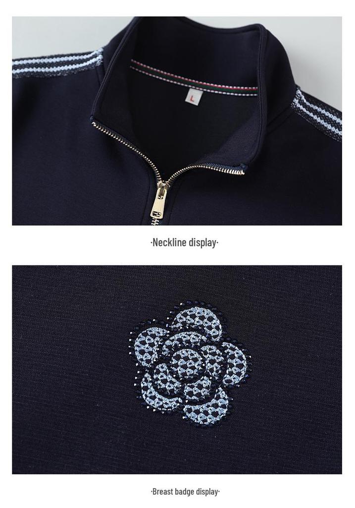 Damen 2026 Elegantes Zwei-Teiler Sportanzug für Frühling & Herbst - Locker Geschnittener Cardigan & Kapuzenpullover mit Revers