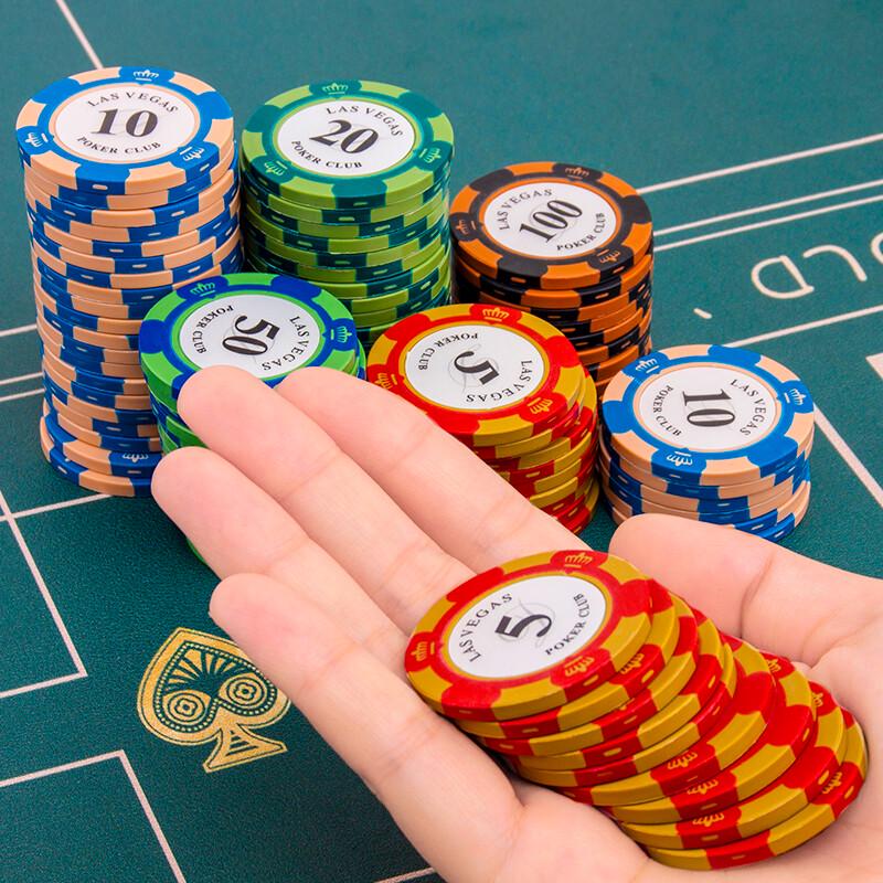 Premium Clay Poker Chips Set