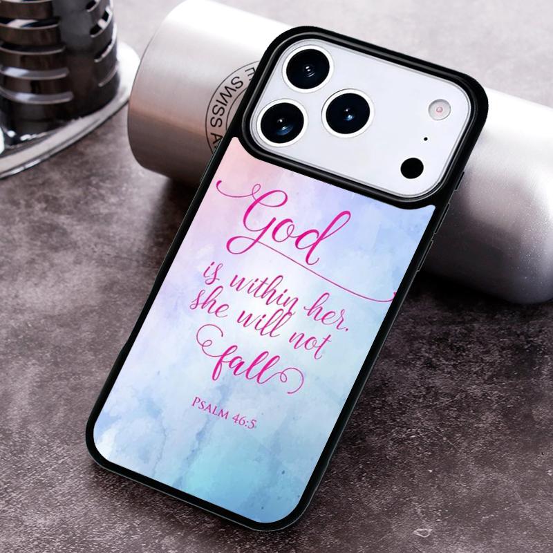 Christian Jesus Christ Bible Verse Phone Case For iPhone 17 16 15 14 13 12 11 Pro Max Plus 17Air Soft Silicone Cover