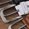Cowboy Pin Buckle Waistband Vintage Business Belts All-match Leather Belt  Men's Belt