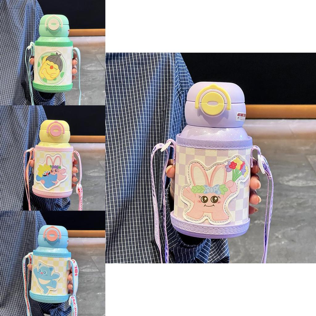 Kids Insulated Water Container With Large Volume And Portable Design For School And Picnic