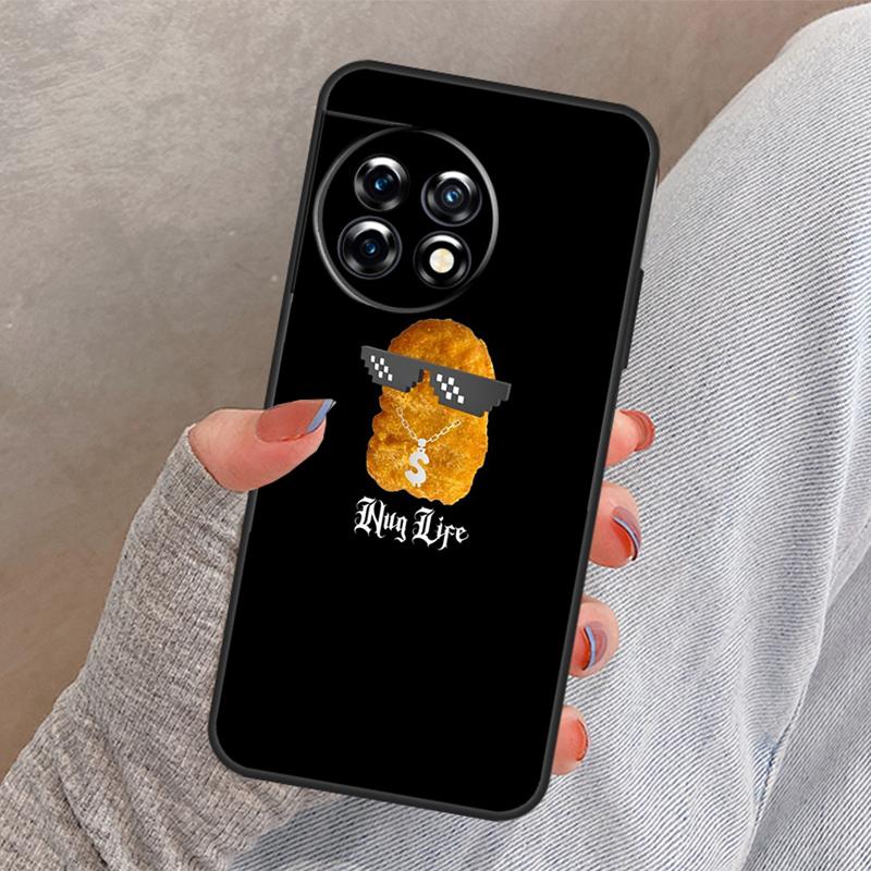 French Fries Burger Pizza Cover For OnePlus Nord 4 3 CE 2 Lite N20 N10 N30 OnePlus 8T 10T 13 13R 12 12R 11 10 Pro Case