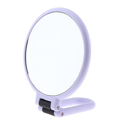 Specchio per trucco pieghevole su due lati con ingrandimento 5x/10x 5x
