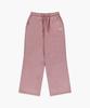 H Dex Faded Wash Main Logo Wide Sweatpants (Pink)