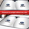 Car Windshield Sun Shade Visor UV Protection Shield For Subaru STI Forester Impreza Legacy Outback XV BRZ WRX Tribeca Accessorie WW222