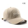 Hat Female Spring and Autumn Personality Retro Letter Embroidery Semi-hard Top Baseball Cap Outdoor Men's Travel Sunscreen Cap