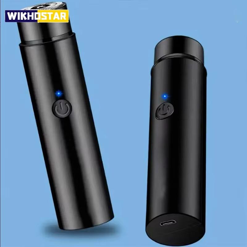 Mini Portable Electric Shaver Self-Assistant Razor USB Charging Models For Yebrows Upper And Lower Lips Cheeks Chin And Neck