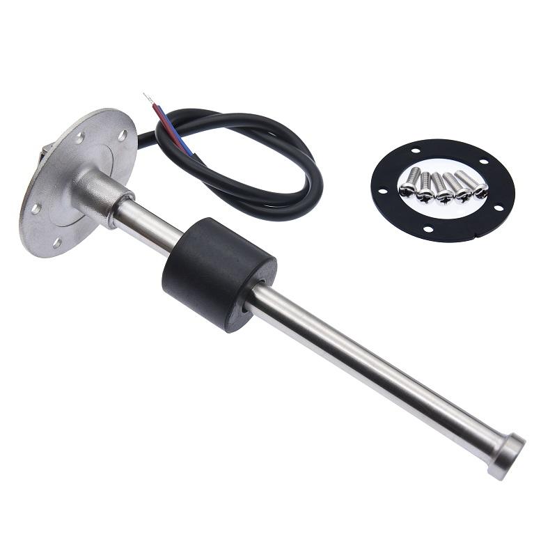 52MM Fuel Level Gauge With 0-190 Ohm Fuel Level Sensor 100-500mm Fit For Car Boat Marine Yacht Fuel level indicator 9-32V