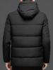 Winter Parka Thick Warm Men's Hooded Coat Puffer Jacket Men Thick Windproof Cotton Outwear Male Snow Cold-proof Padding Coat