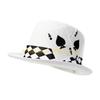 49MD Victorian Derby Cap Card Magicians Tall Hat For Daily Use Special Event