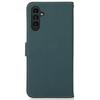KHAZNEH For Samsung Galaxy A36 5G Case Genuine Cow Leather Wallet Phone Cover