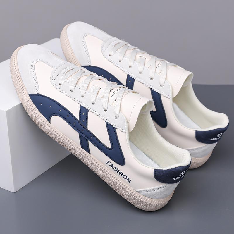 Fashion Mens Lace-Up Flats 2025 Men's Breathable Walking Shoes Lightweight Casual Sneakers Non-Slip Comfortable Athletic Shoes for Men