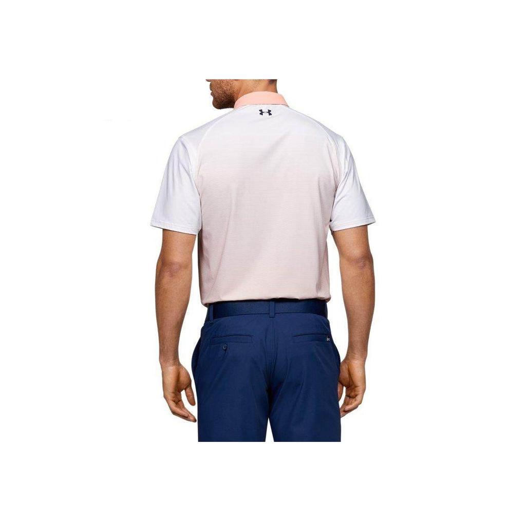 Under Armour Iso-Chill Golf Polo Shirt Men Tops White 1353821-100