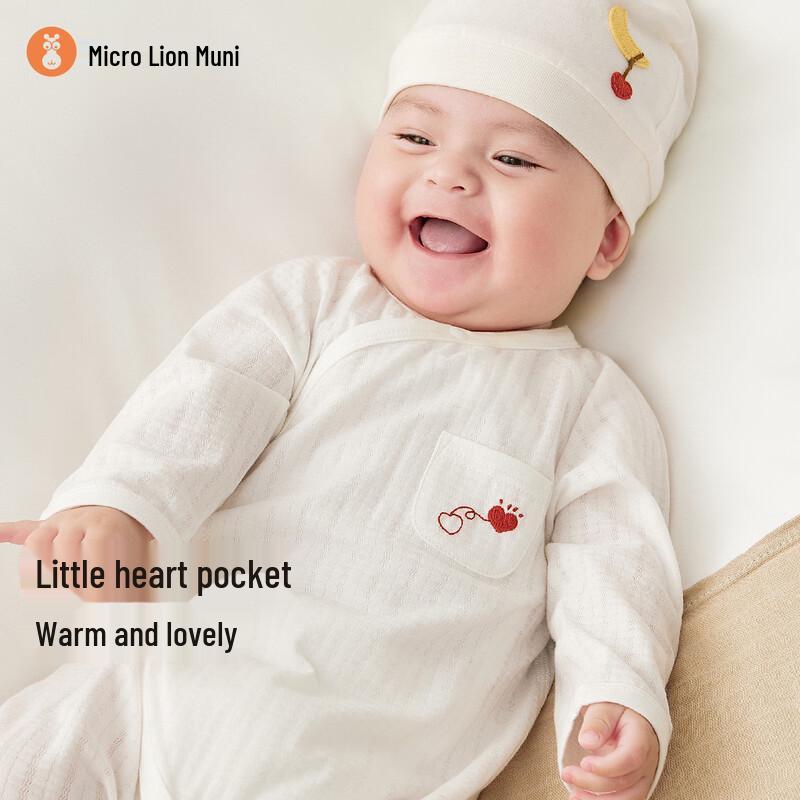 Newborn Infant Pure Cotton Breathable Summer Romper