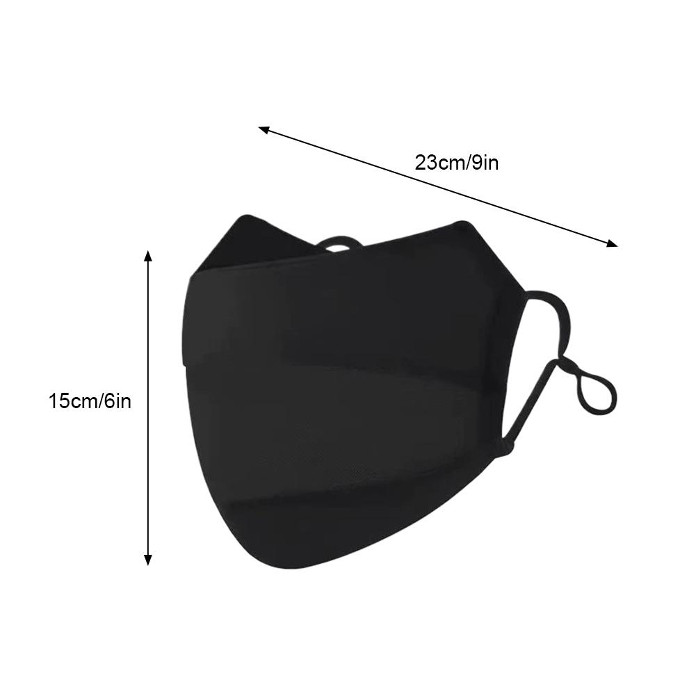 Sun Protection Mask Ice Silk Sunscreen Mask Women UV Protection Breathable Mesh Face Cover Outdoor Riding Driving Fishing Sport