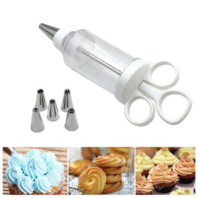 1 set di kit per decorare torte con punte in acciaio inossidabile, kit creativo per decorare cupcake e glassa per la cucina di casa e la pasticceria