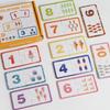 Montessori Wooden Number Matching Toys Digital Pattern Puzzle Toy Early Learning Math Educational Cognitive Game for Toddler Kid