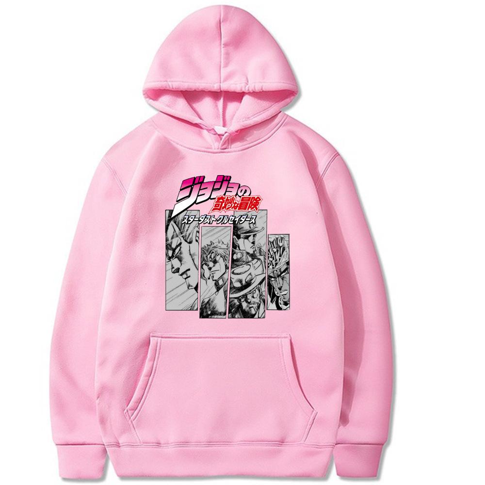 Japanese Anime Characters Hoodie Fashion Design Men's Women's Sweatshirt Fleece Oversized Couples Casual Streetwear Hoodies