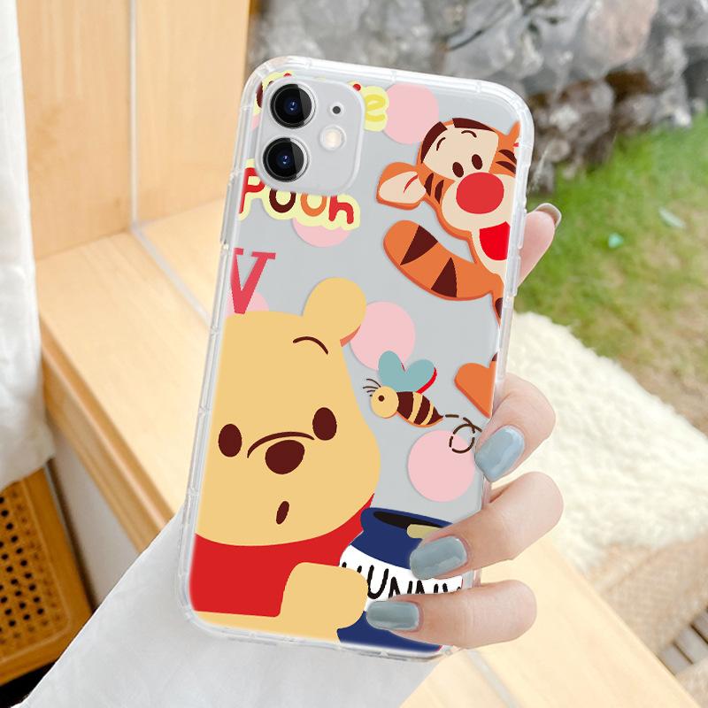 Cartoon Dailu Apple 17max mobile phone case iphone16 transparent 12pro cute 14 anti-drop 15 applicable