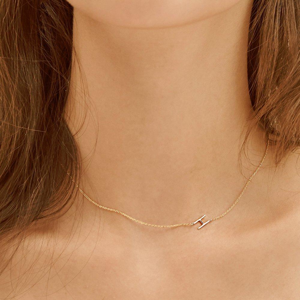 [Hei]Hei Initial Combi Necklace