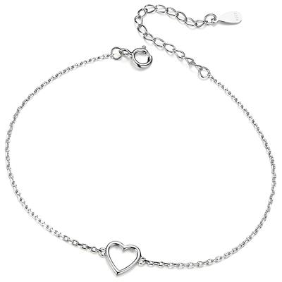 Silver Bracelet Women's Bracelet Openwork Heart Silver 925 Trusky