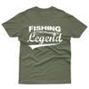 Angellegende Angeln Lustig Für Angler Top T-Shirt
