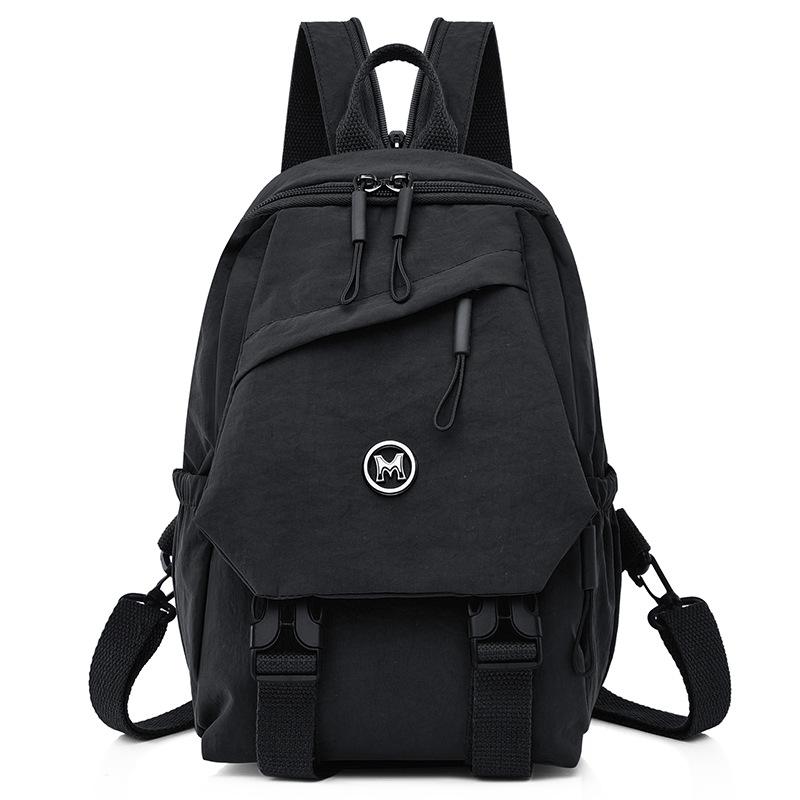Schoolbag1011 New Casual Multi-functional Women's Backpack Breast Bag Diagonal Span Portable Versatile Women's Backpack Simple Travel Bag