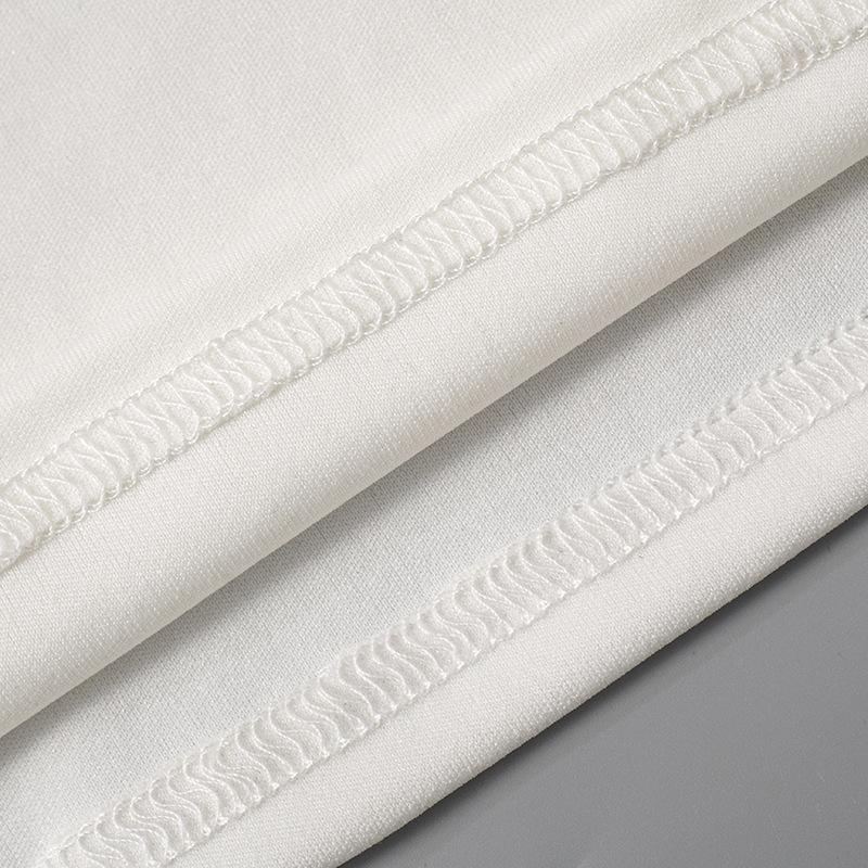 QICED Vestito sexy da donna con fiocco sulle spalle e gonna a fascia per il seno e i fianchi