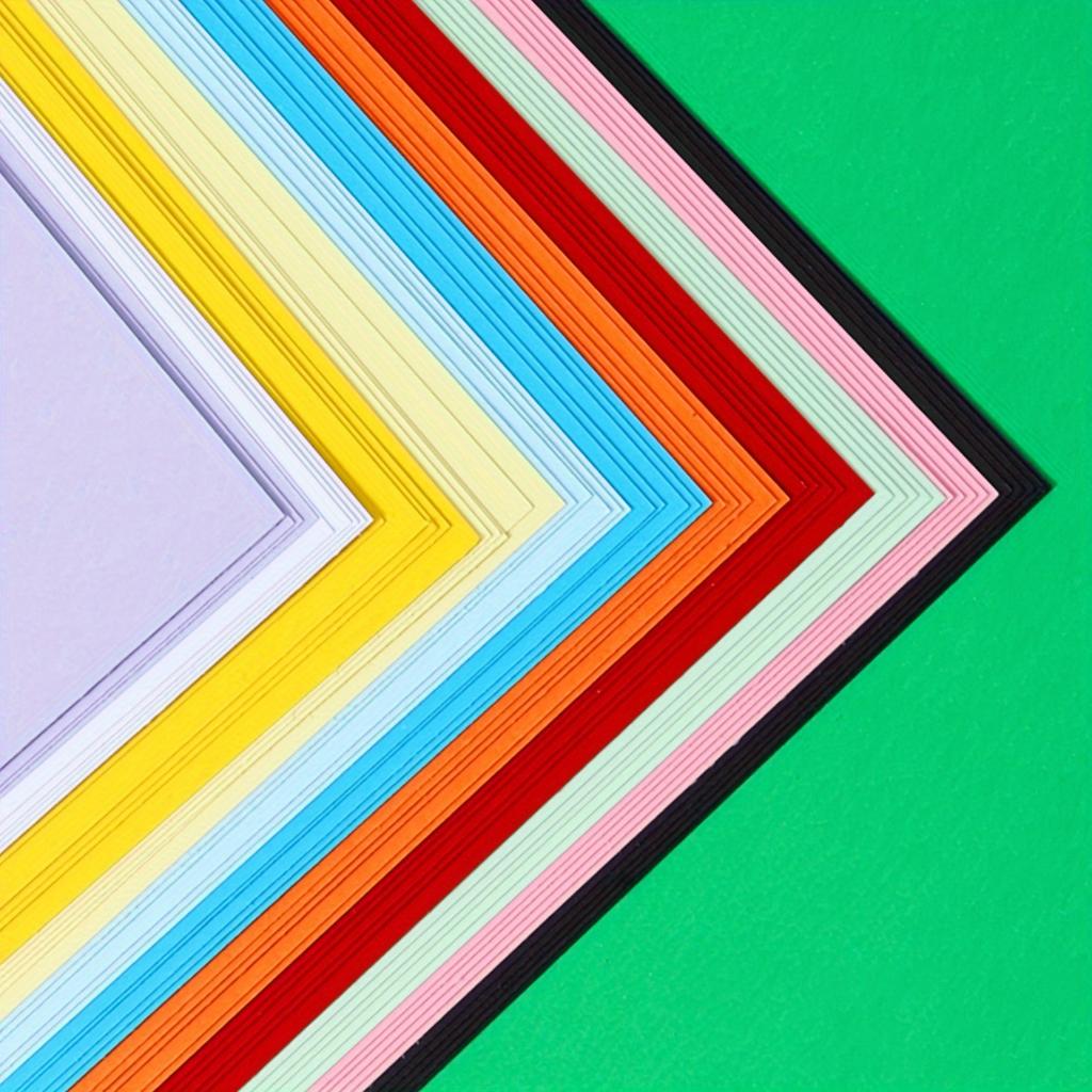 60Sheets Colored Cardstock Paper, 8.3 X 11.7inch Card Stock Colored Paper for Crafting, Christmas DIY Card Making, Scrapbooking