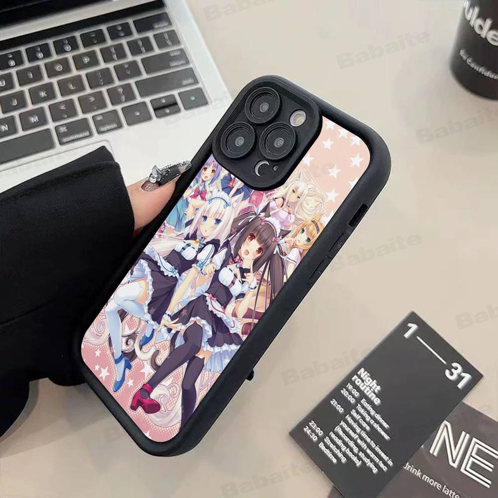 Chocola Nekopara For IPhone 17 16 15 14 13 12 11 Pro Max Plus Phone Case Covers