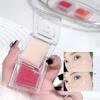 Dikalu Helles Rouge Creme Spiegel Wässrig Feuchtigkeitsspendend Glanz Textur Highlighter Tragbar Mehrzweck Erweitern Gesicht Make-up