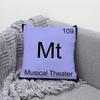 D-DreamS Band T-TheaterS Pillow Case Print Polyester Fiber 40X40 Cm Home Sofa Throw Cushion Cover Decoration