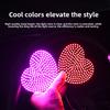 Heartbroken LED Car Window Atmosphere Light USB Glowing Heart Ambient Mood Light Interior Decoration Neon Lamp 10 Flashing Modes