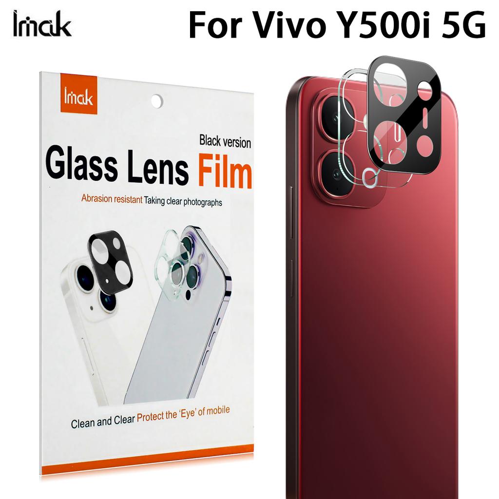 For Vivo Y500i 5G Glass IMAK High Definition Integrated Glass Lens Film Black Version
