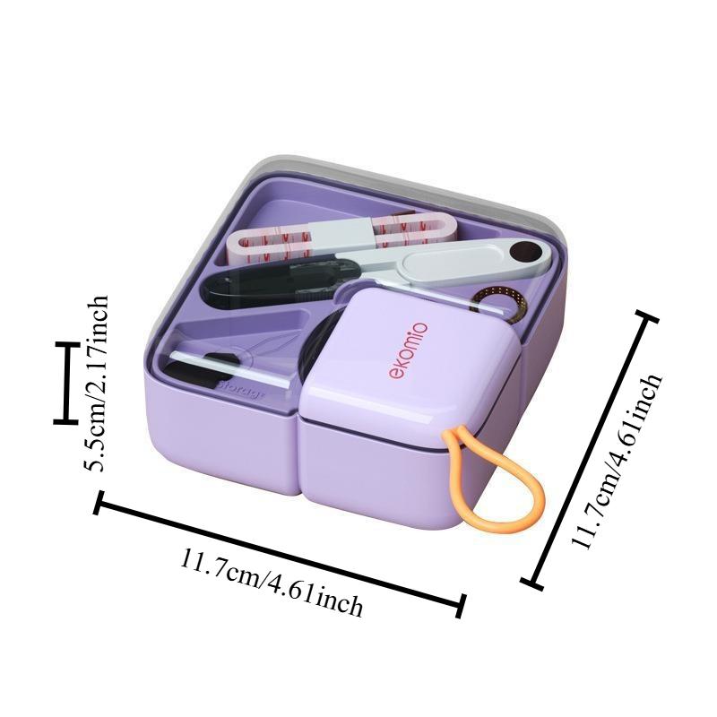 Набор для шитья DIY Легкая роскошь Многофункциональный Портной Дом Портативный Мини Швейный Прозрачное Хранение