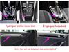 Volkswagen T-ROC Center Console Carbon Fiber Interior Sticker