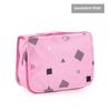 Korean Version Large Capacity Fashion Cosmetic Bags & Cases Waterproof Polyester Makeup Toiletries Organizer Zipper for Travel