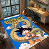 DragonBall animekaraktär Matta för Vardagsrum Sovrum Heminredning Cool Filmmatta Lekgolvmatta