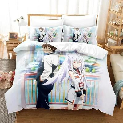 3D Druck Anime Plastic Memories Isla Bettwäsche Set Bettbezug Bettset Steppdecke Kissenbezug Bettdecke King Queen Größe Jungen Erwachsene