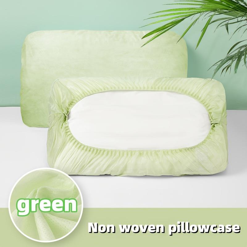 4pcs Soft Travel Pillowcases, Thickened Fabric, Hand Washable for Hotel, Salon, Camping & Travel.