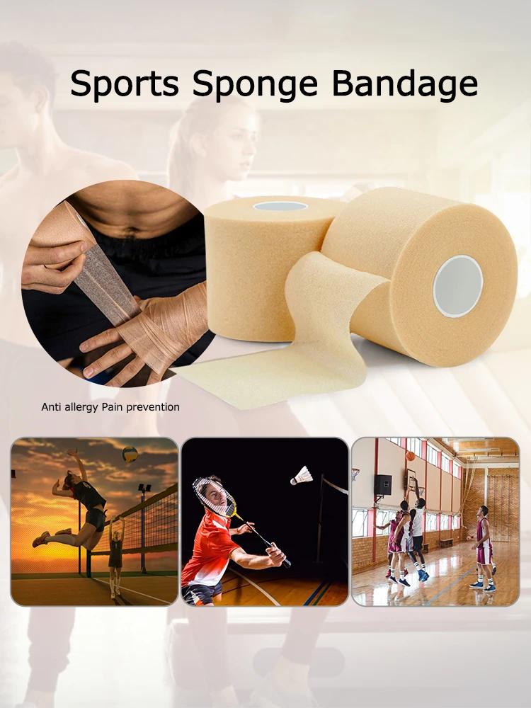 Cushion Racquet Grip Sponge Badminton Racket Handle Buffer Bottom Film Adjustable Shock Absorbing for Sports Accessories