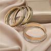 Stylish Iron Geometric Bracelets Pack With Durable Coating For Men And Women