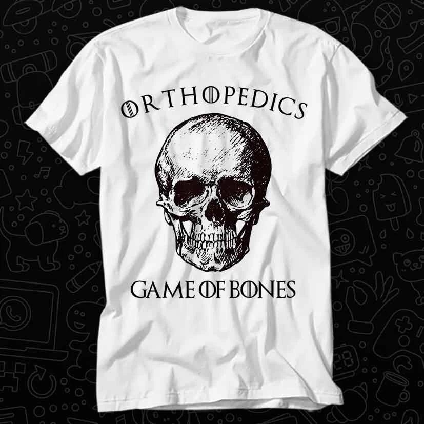 Orthopedic Surgeon Parody Doctor Orthopedist Game Of Bones T Shirt 435 XL