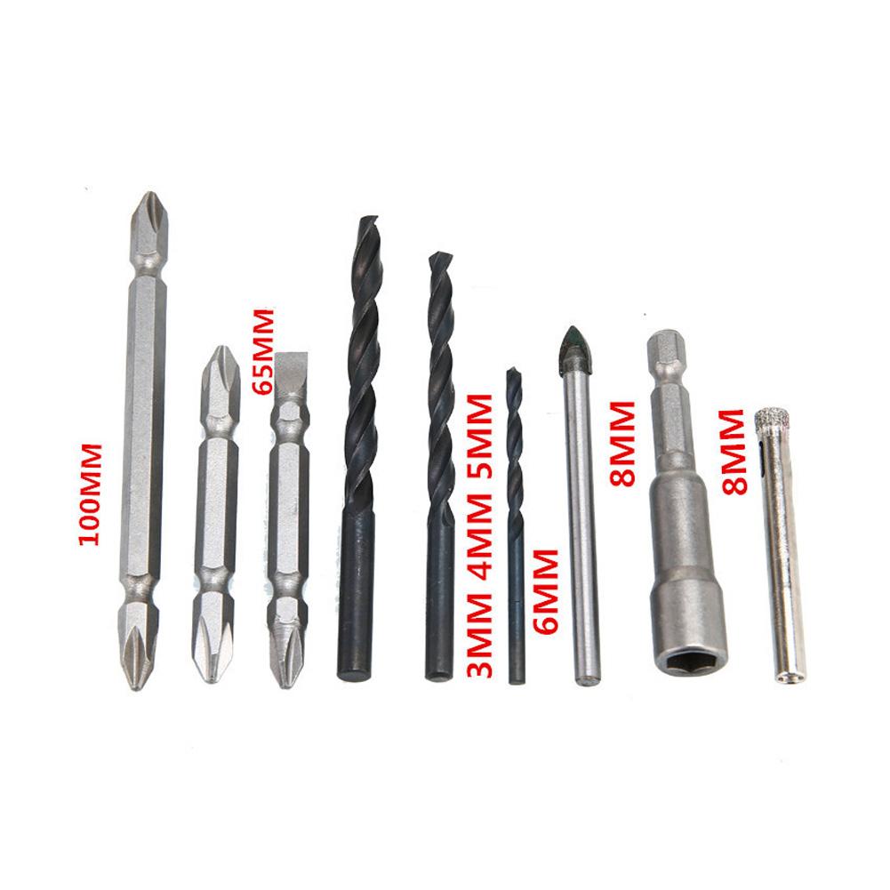 Twist Drill Sleeve Screwdriver Bit Set Hand Electric Drill Accessories #1