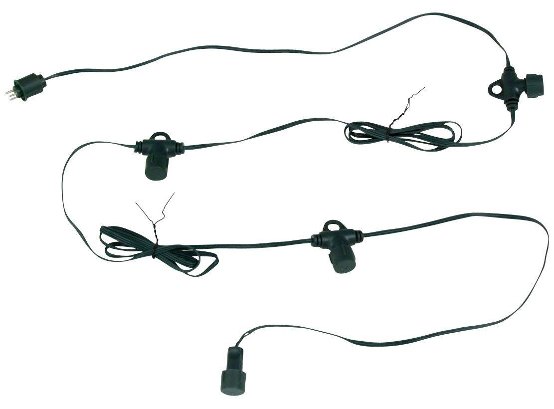 

Takasho LIT-04C 2-in-1 Light Accessory with Dedicated 4-Branch Cord, Approx. 3m Long, for Outdoor Illumination, Indirect Lighting, Waterproof, Resin