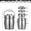 Stainless Steel Insulated Carrying Pot Lunch Box