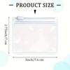 10pcs Clear Pill Bags Portable Ring Storage Holder Bag Self Sealing Pouches  Jewelry