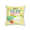 4Pcs, Reading Book Pillowcase, Reading Room Classroom Decoration Cushion Cover Decoration