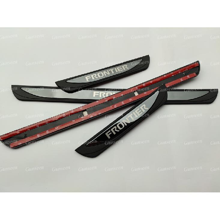 Für Nissan FRONTIER PRO 4X Autozubehör Einstiegsleisten Pedal-Verschleiss-Platte Styling Aufkleber Trim 2017